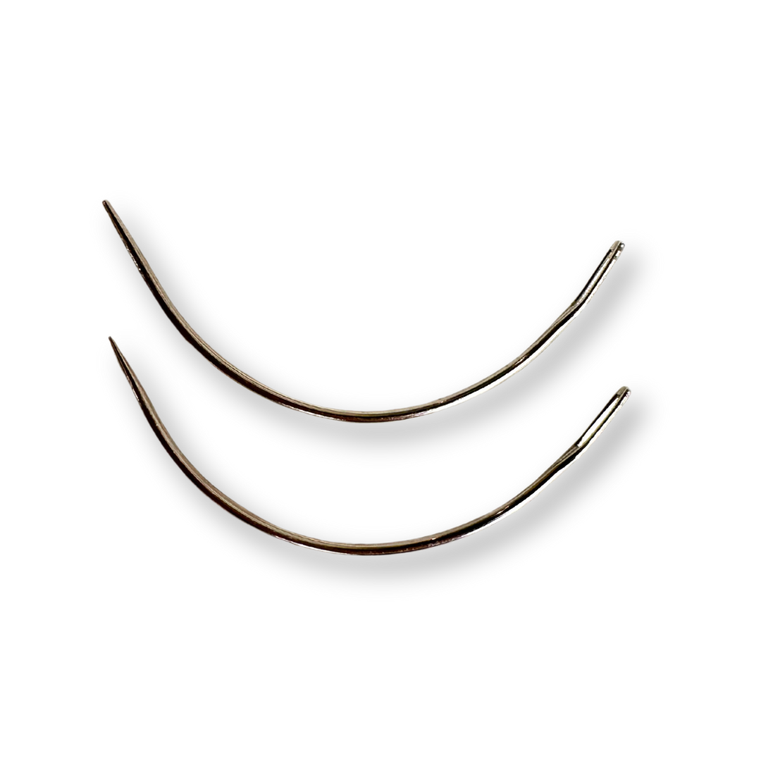 Curved Weft Needle