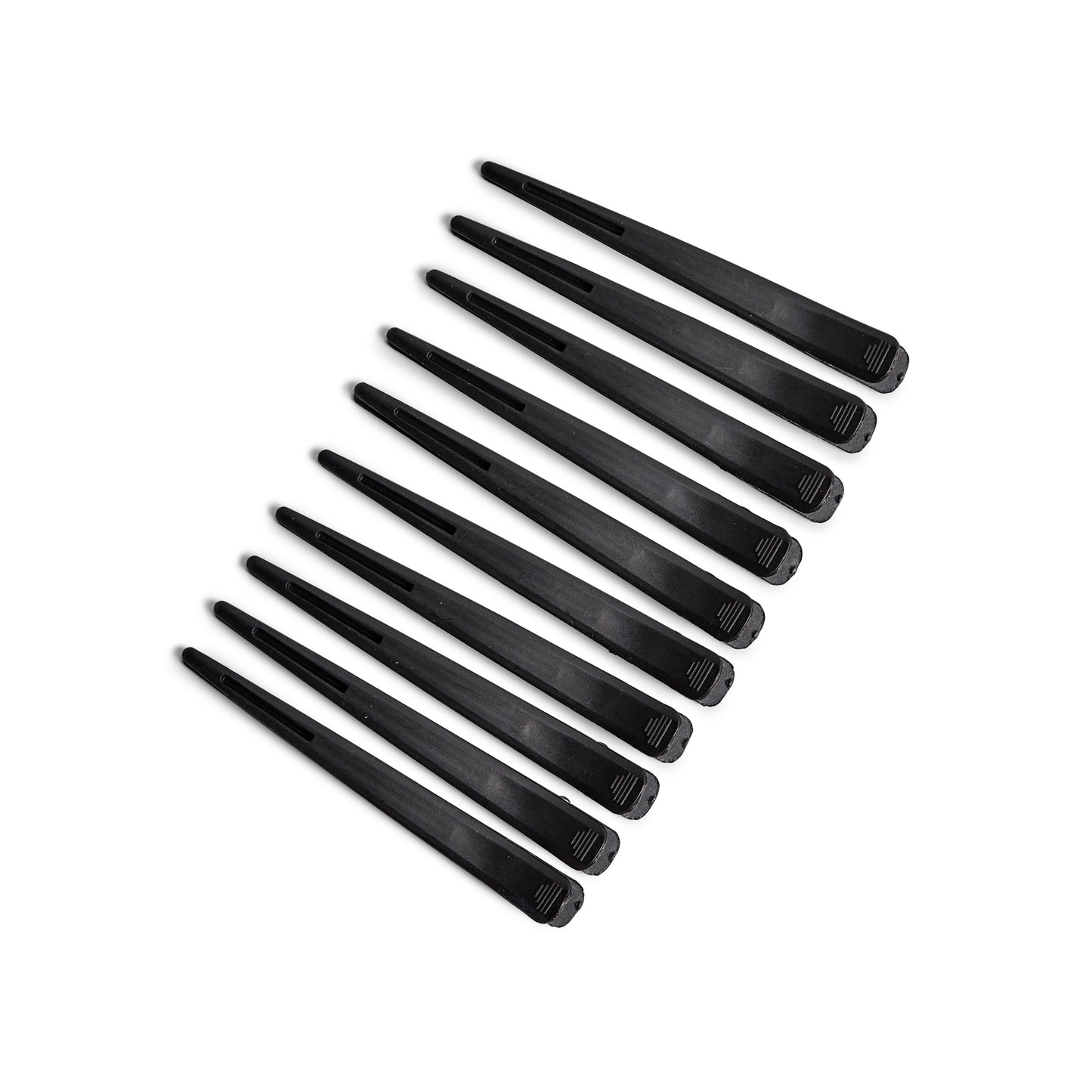 Carbon Black Hairdressing Clips
